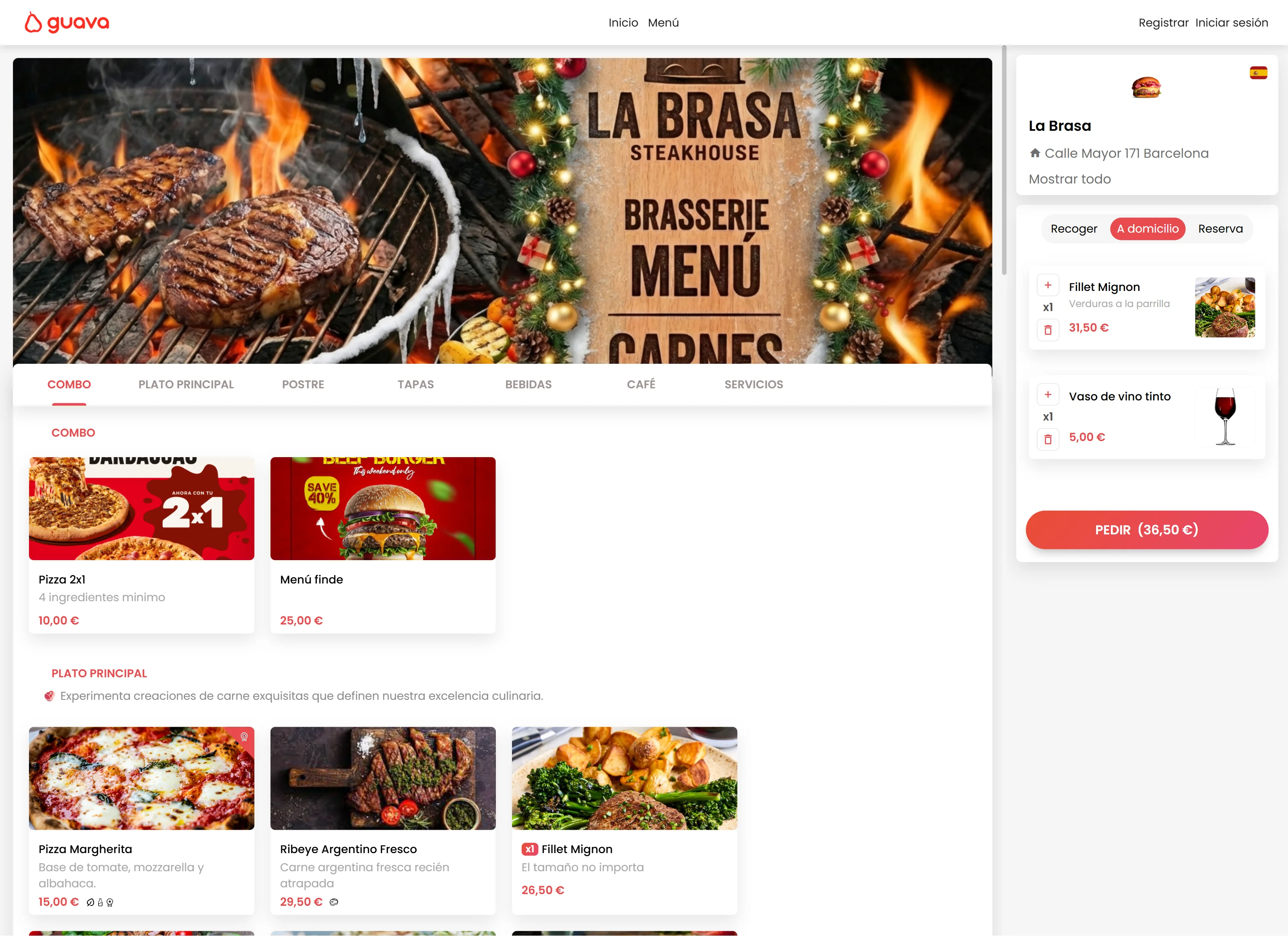 Carta digital a Guava 1